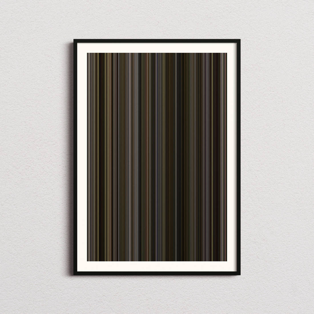12th Fail Movie Barcode Poster - Barcode Only