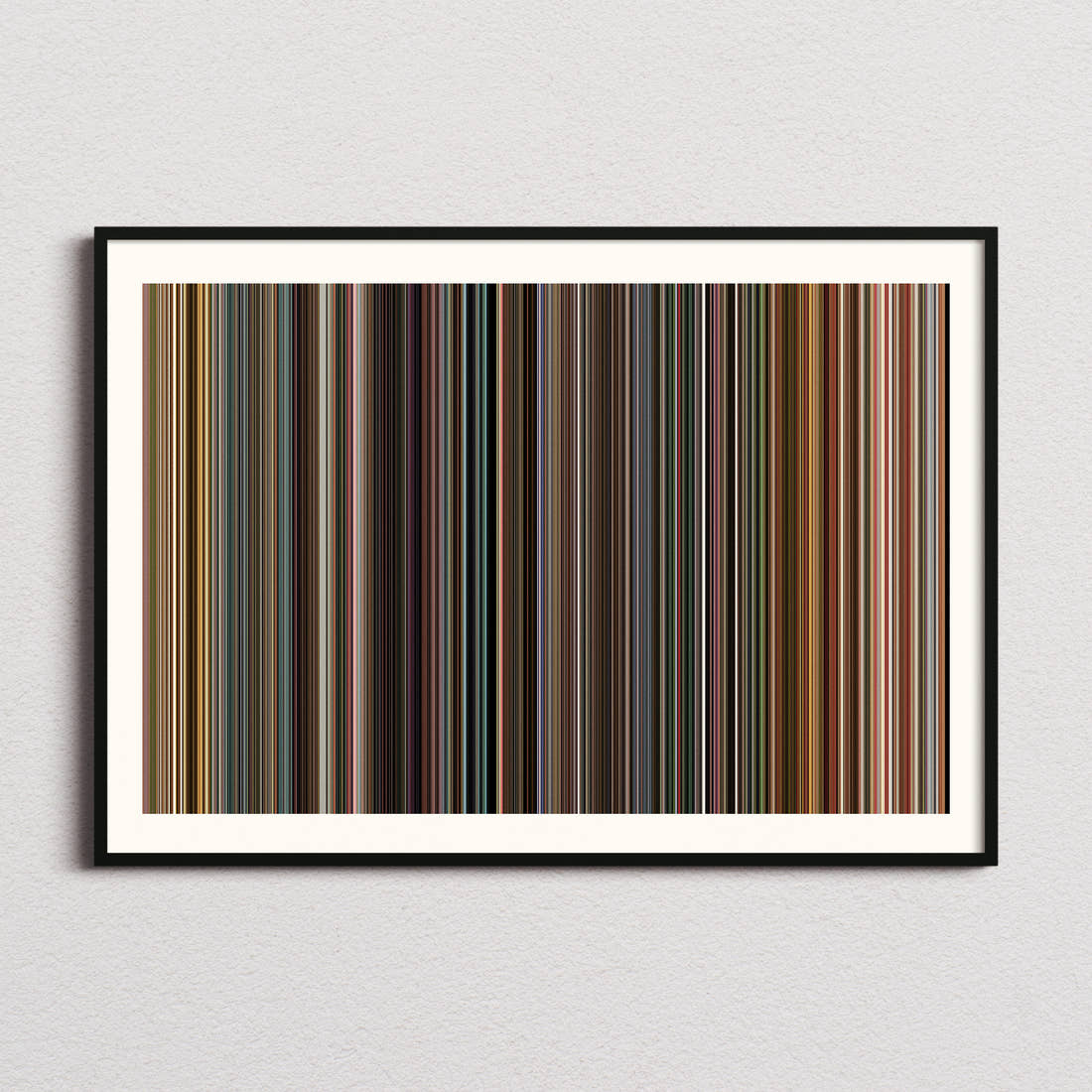 22 Jump Street Movie Barcode Poster - Barcode Only