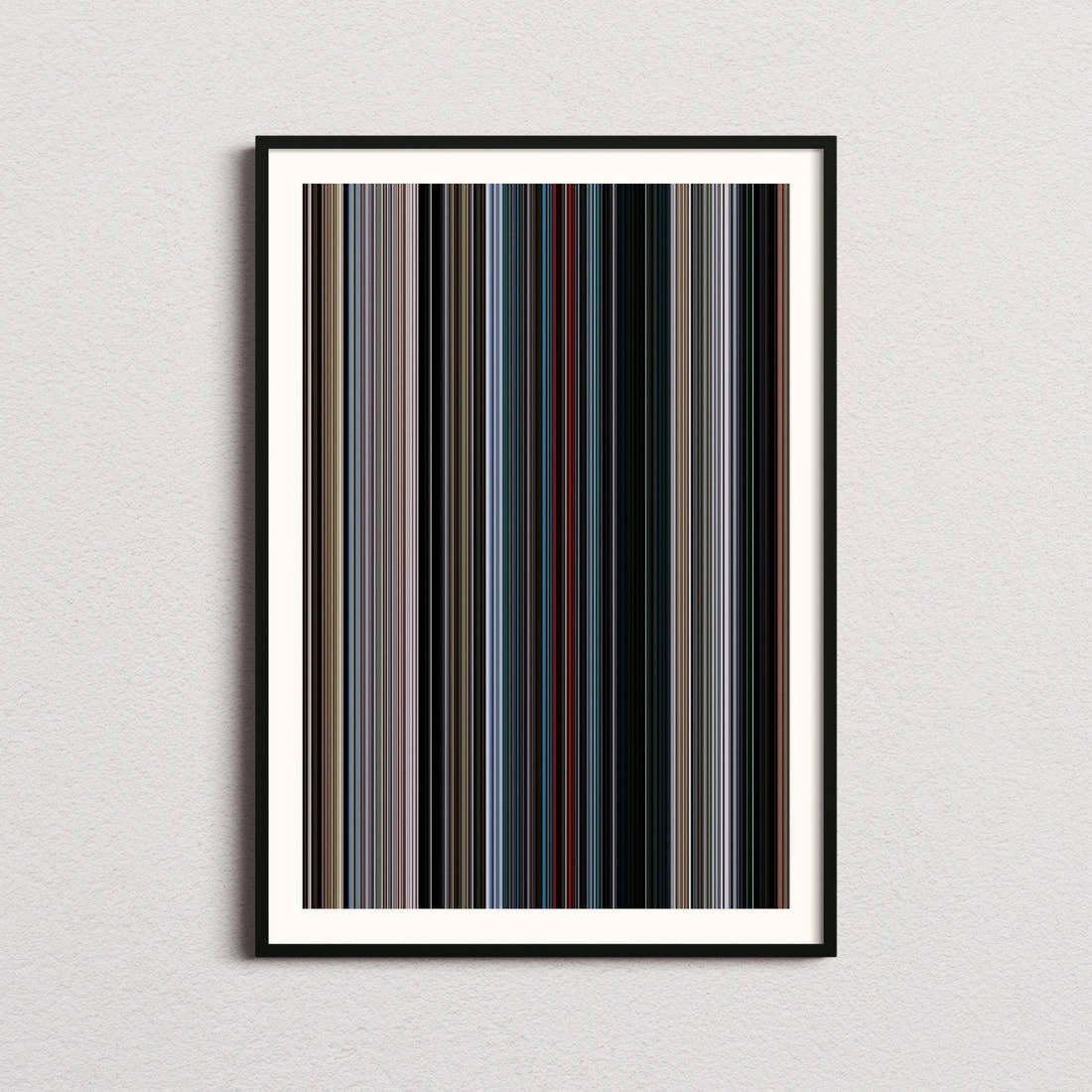 28 Weeks Later Movie Barcode Poster - Barcode Only
