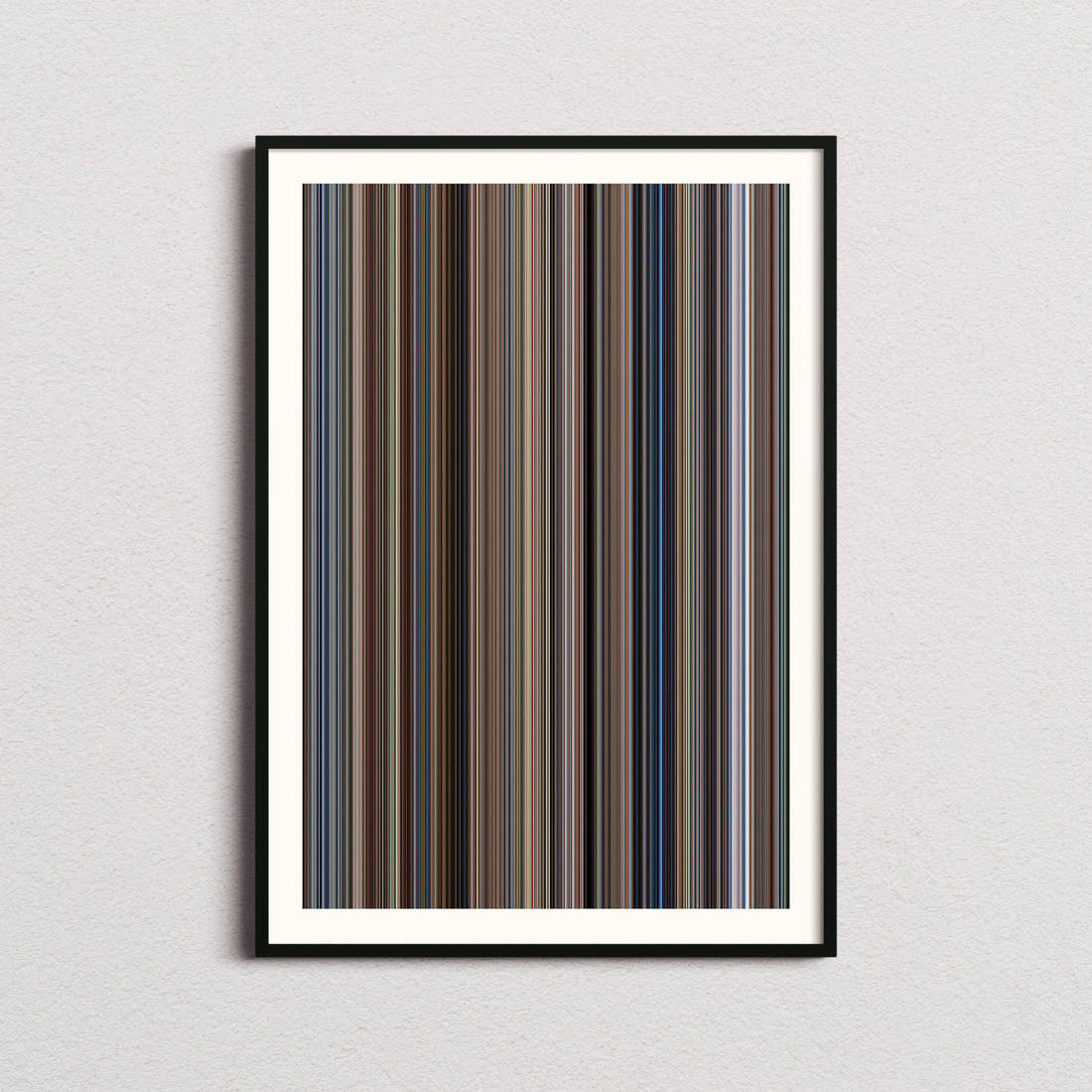 50 First Dates Movie Barcode Poster - Barcode Only