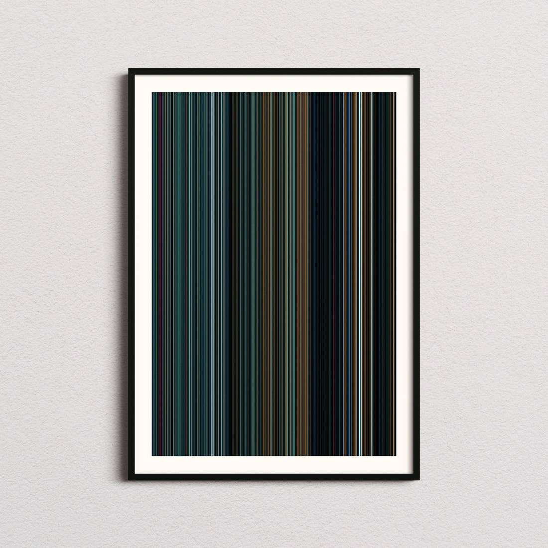 A Good Day to Die Hard Movie Barcode Poster - Barcode Only