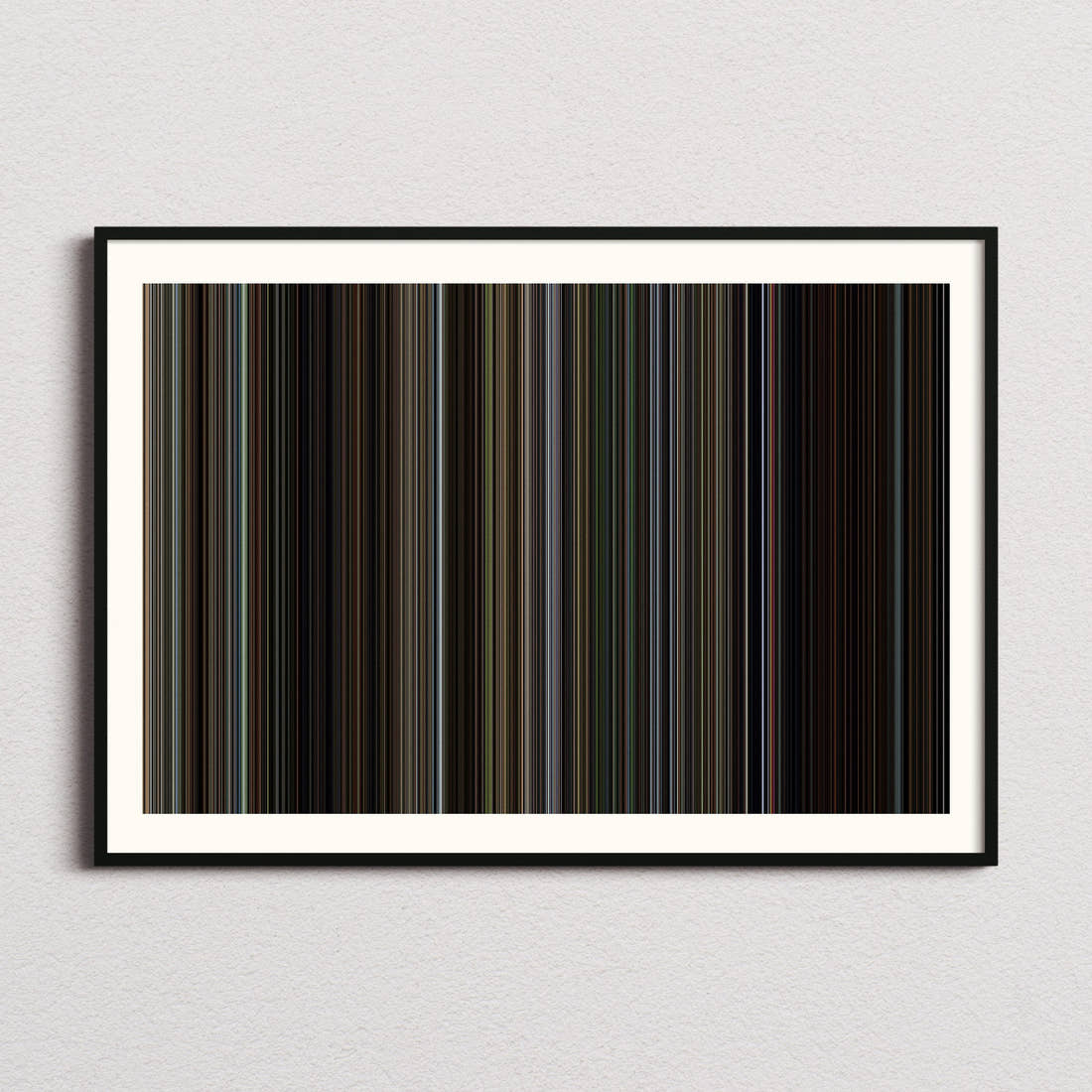 A History of Violence Movie Barcode Poster - Barcode Only