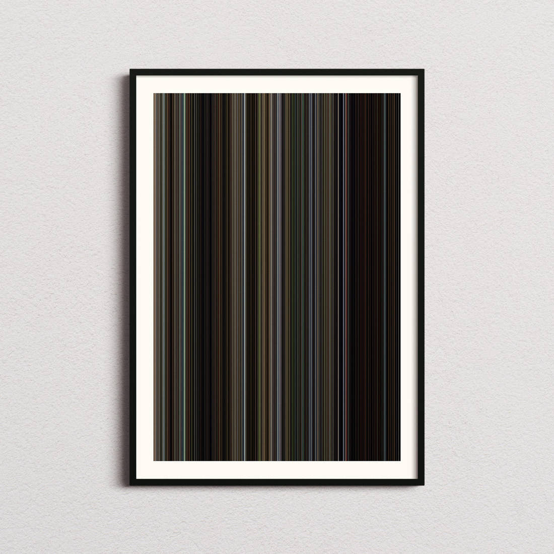 A History of Violence Movie Barcode Poster - Barcode Only