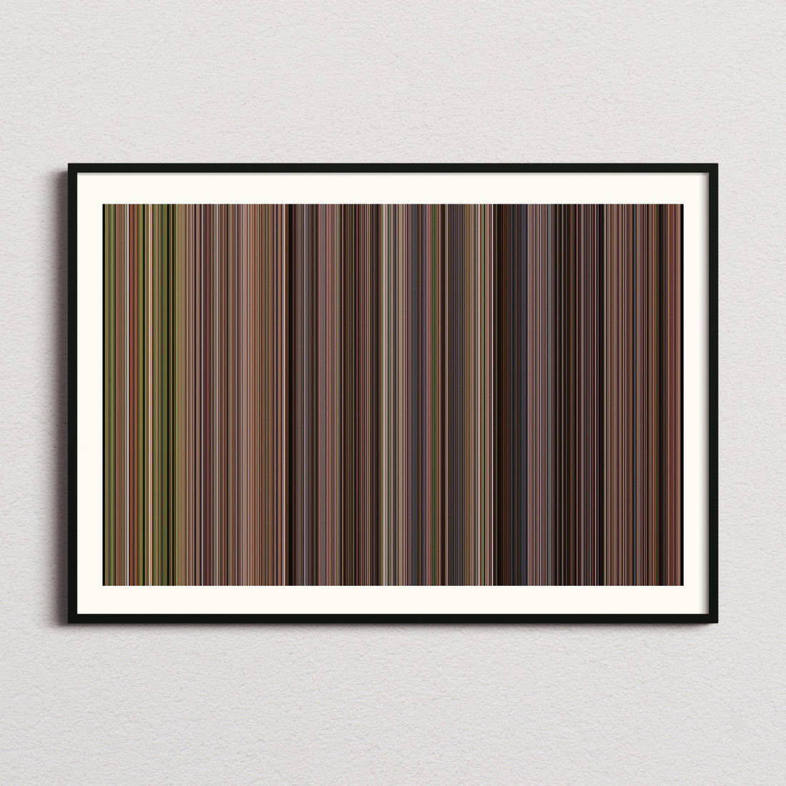 A Knight's Tale Movie Barcode Poster - Barcode Only