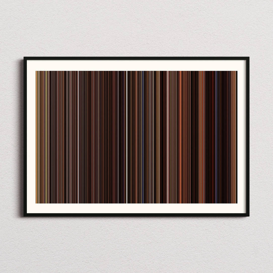 A Little Princess Movie Barcode Poster - Barcode Only