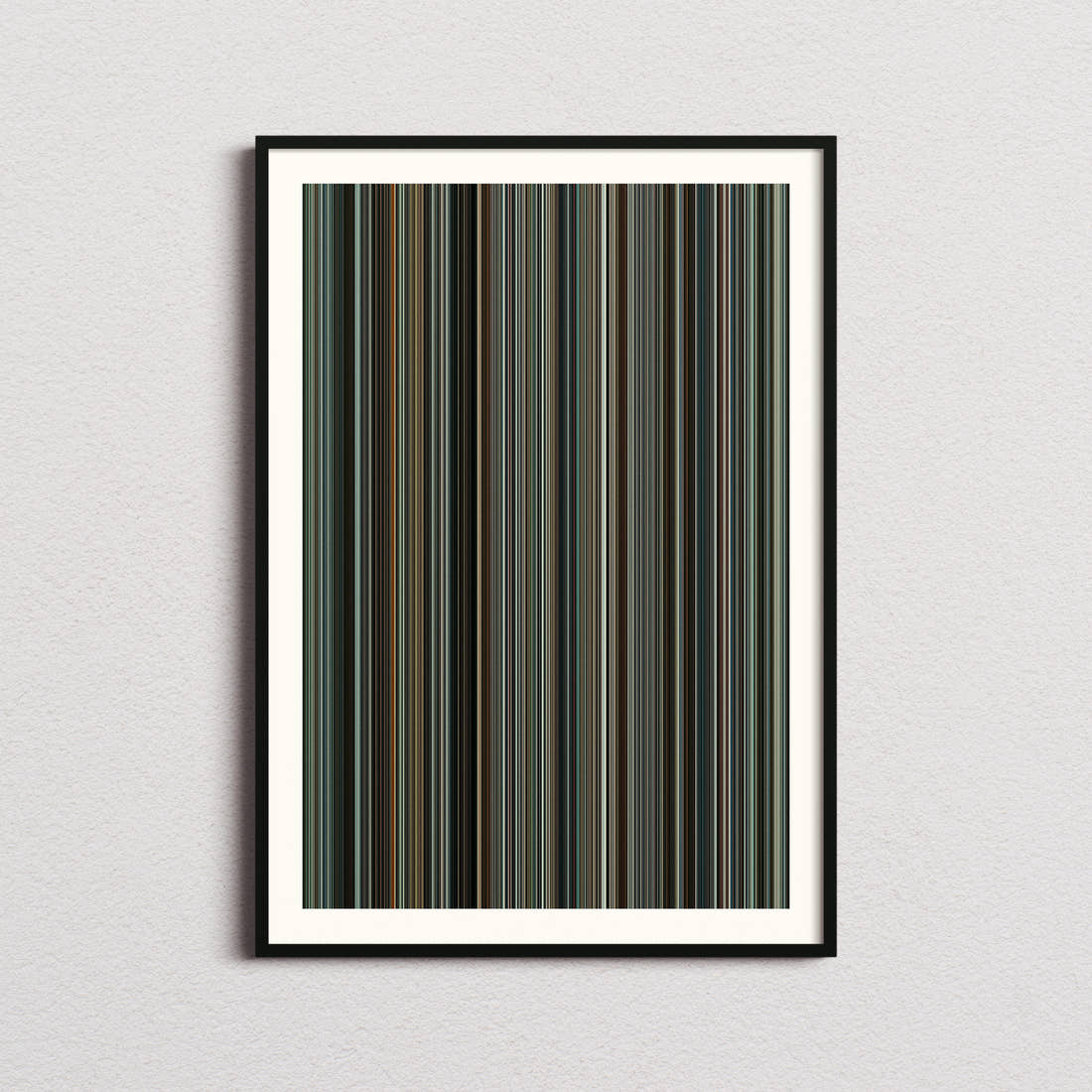 A Man Called Otto Movie Barcode Poster - Barcode Only