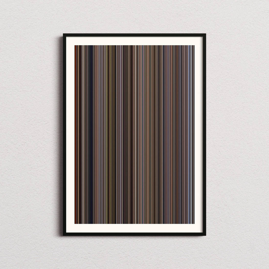 A Passage to India Movie Barcode Poster - Barcode Only