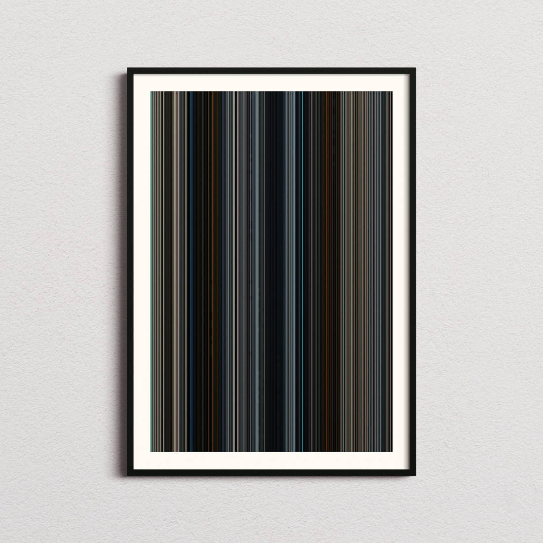 A Quiet Place: Day One Movie Barcode Poster - Barcode Only