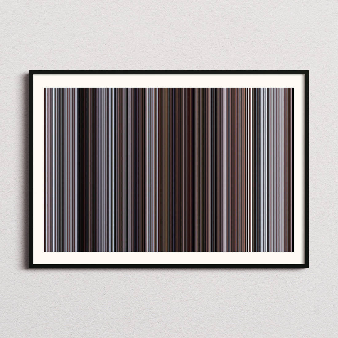 A Simple Plan Movie Barcode Poster - Barcode Only