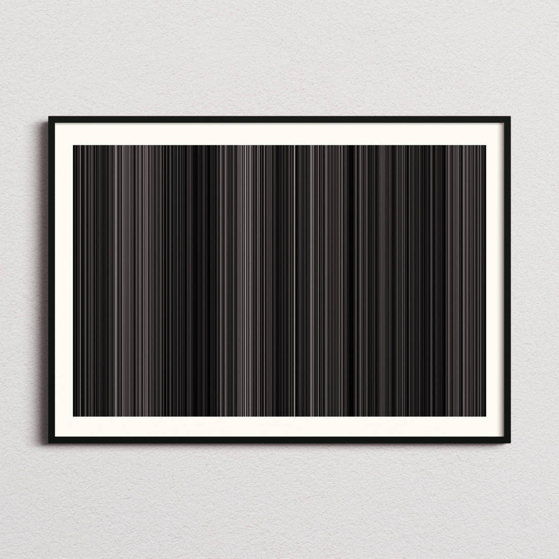 A Streetcar Named Desire Movie Barcode Poster - Barcode Only