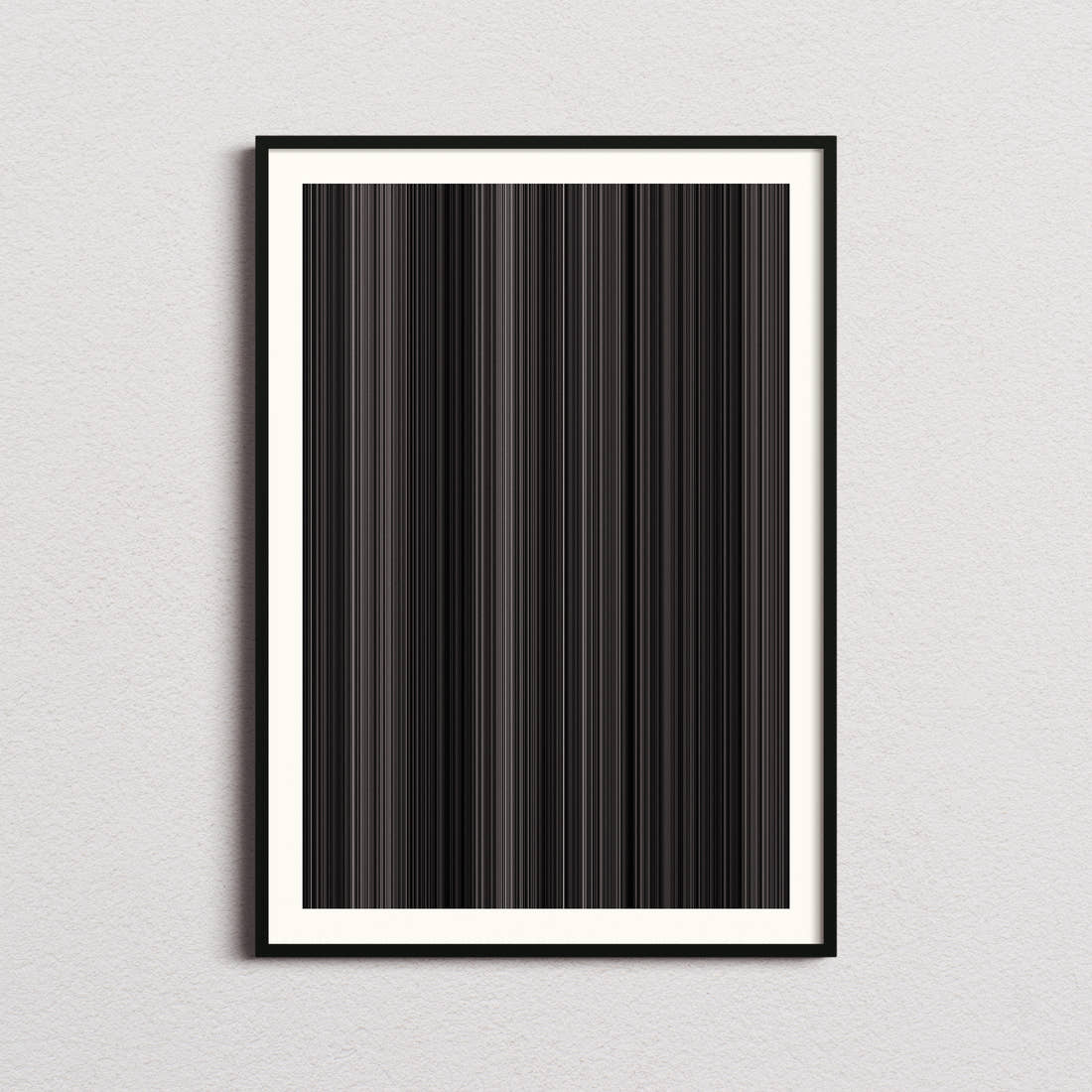 A Streetcar Named Desire Movie Barcode Poster - Barcode Only
