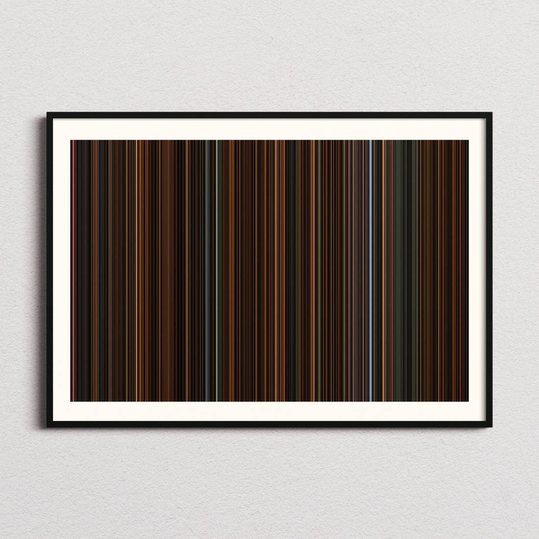 Abigail Movie Barcode Poster - Barcode Only