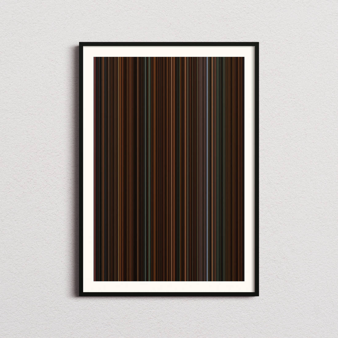 Abigail Movie Barcode Poster - Barcode Only