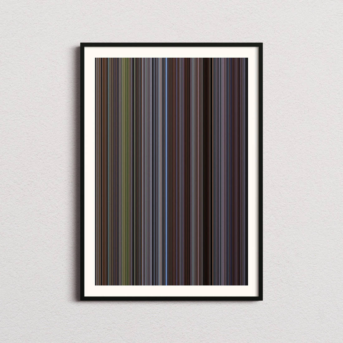 About a Boy Movie Barcode Poster - Barcode Only