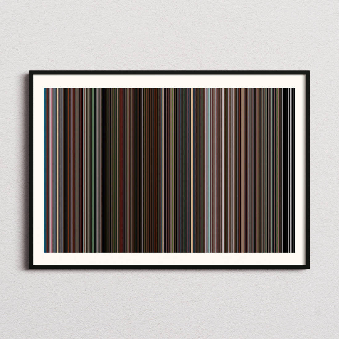 Ace Ventura: When Nature Calls Movie Barcode Poster - Barcode Only