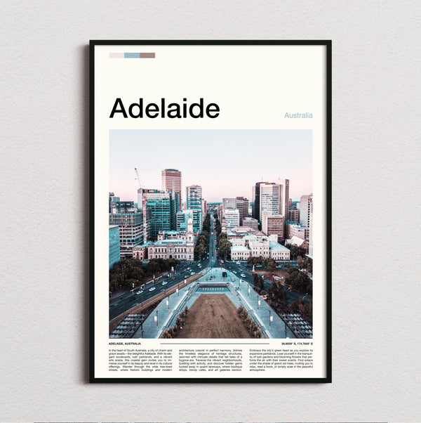 Adelaide - Travel Print