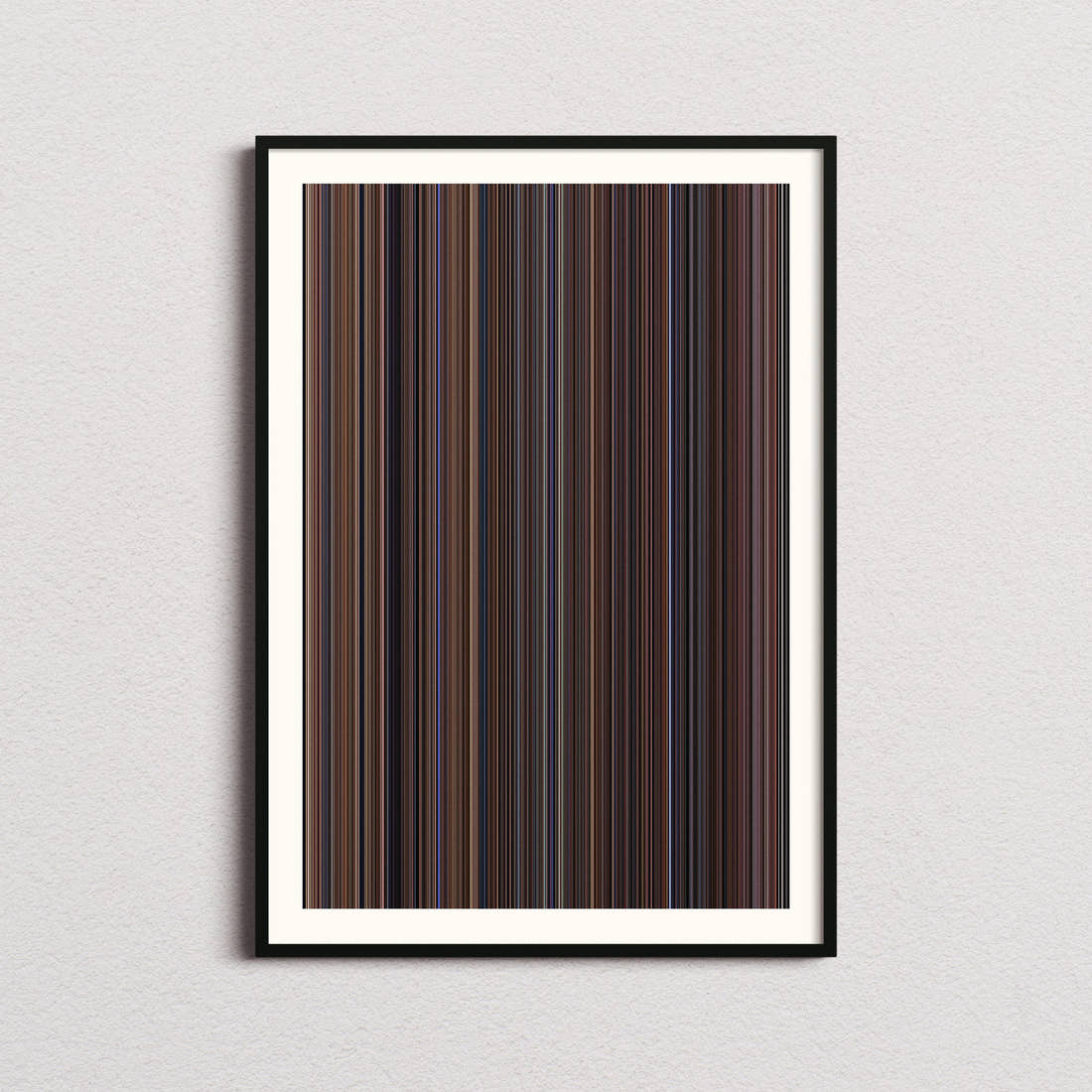 Air Force One Movie Barcode Poster - Barcode Only