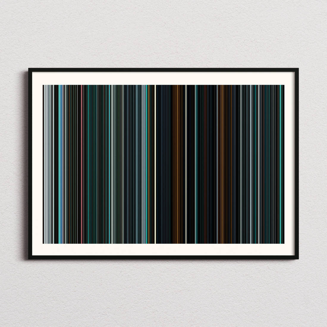 Alien: Covenant Movie Barcode Poster - Barcode Only