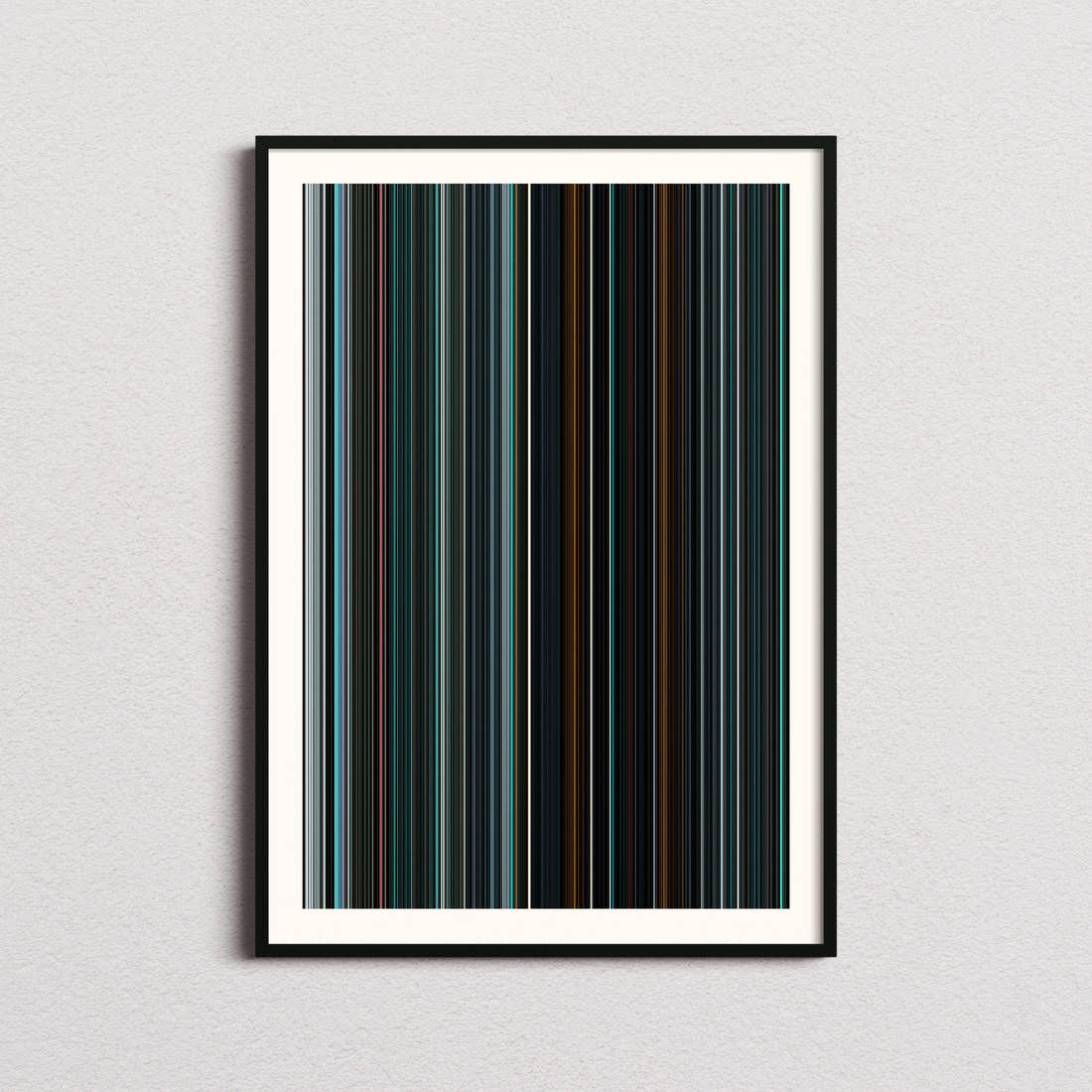 Alien: Covenant Movie Barcode Poster - Barcode Only