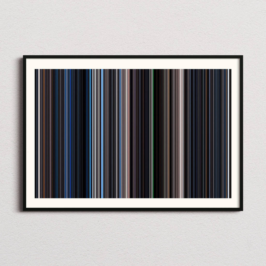Alien Movie Barcode Poster - Barcode Only