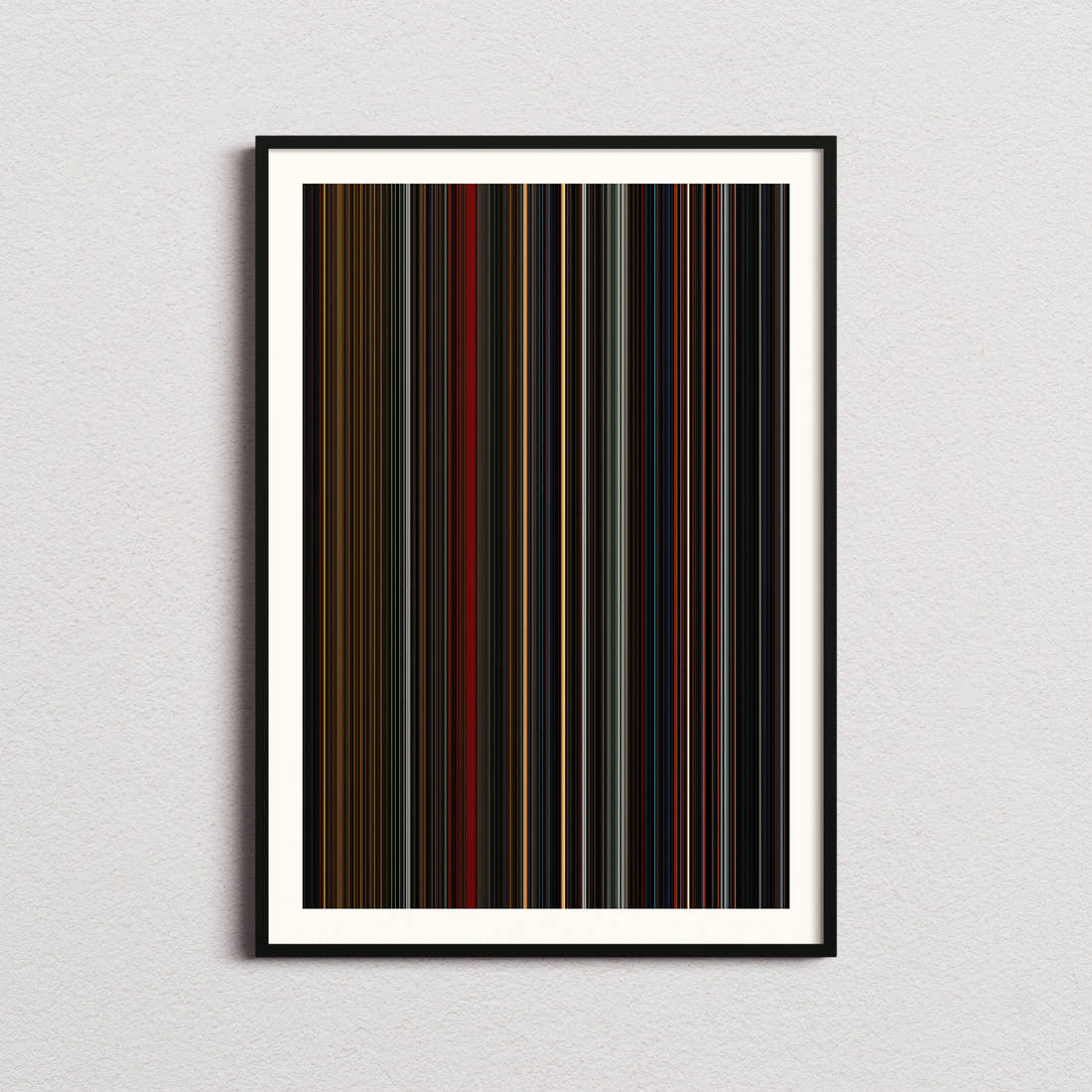 Alien: Romulus Movie Barcode Poster - Barcode Only