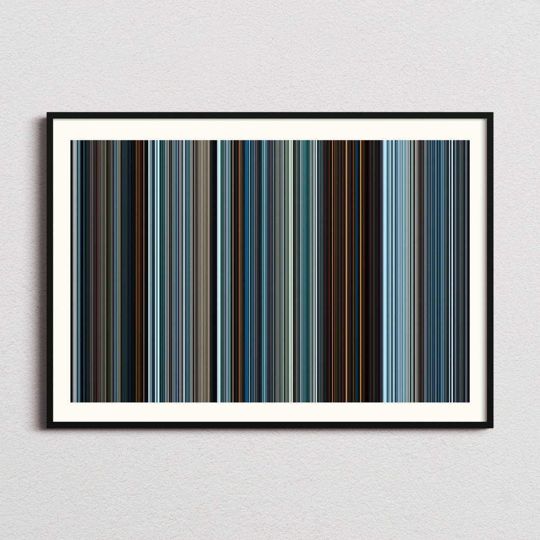 All Quiet on the Western Front Movie Barcode Poster - Barcode Only