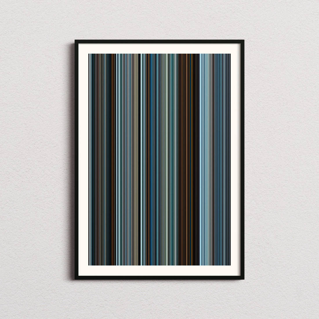 All Quiet on the Western Front Movie Barcode Poster - Barcode Only