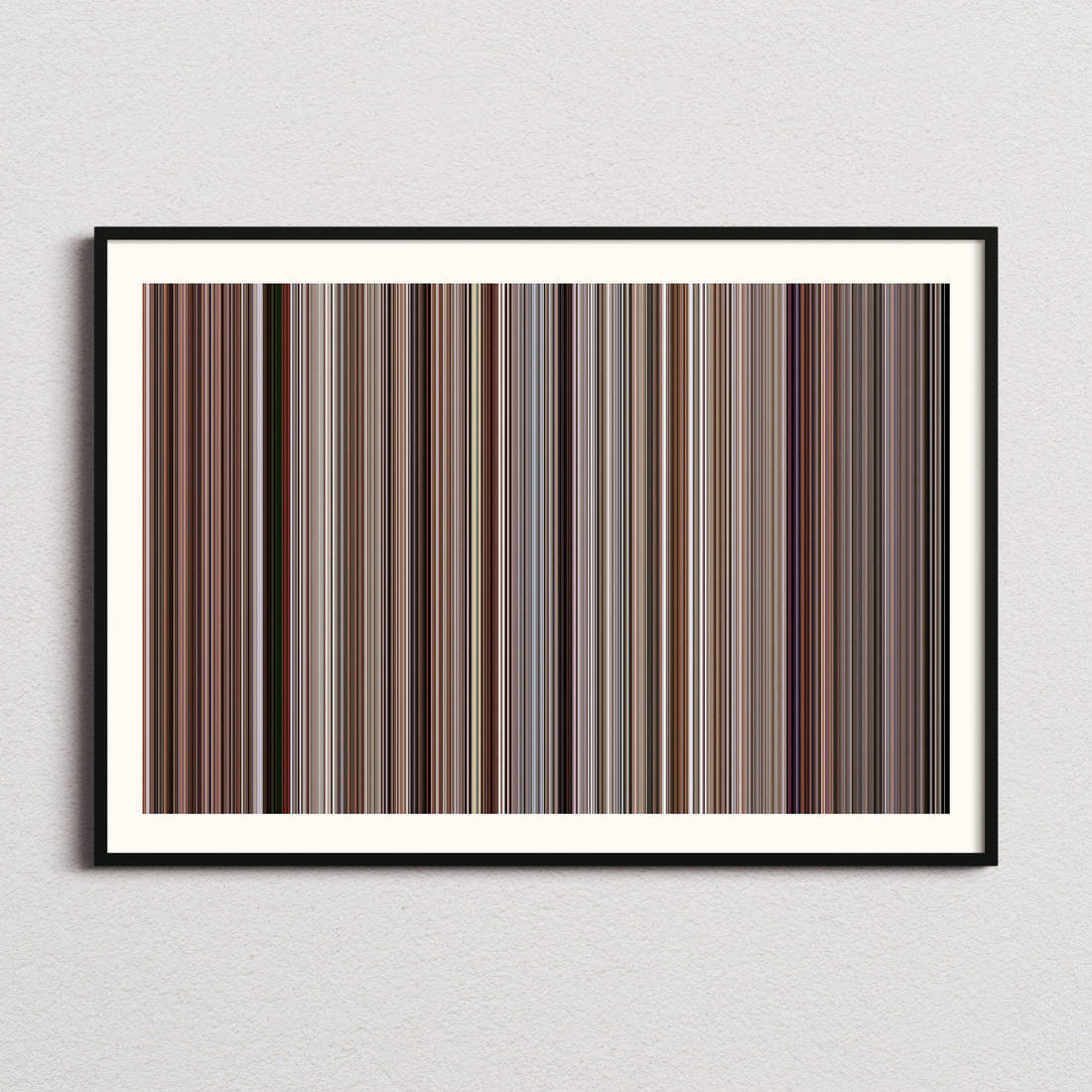 All That Jazz Movie Barcode Poster - Barcode Only