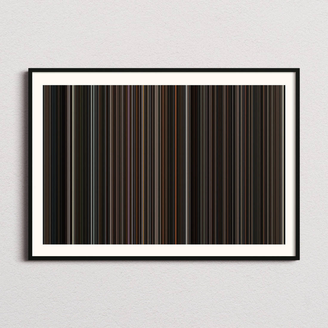American Gangster Movie Barcode Poster - Barcode Only