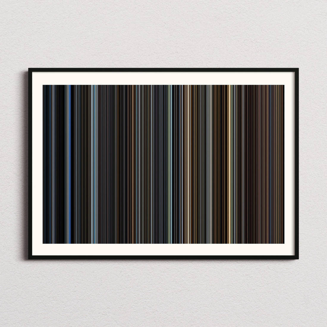 Amistad Movie Barcode Poster - Barcode Only