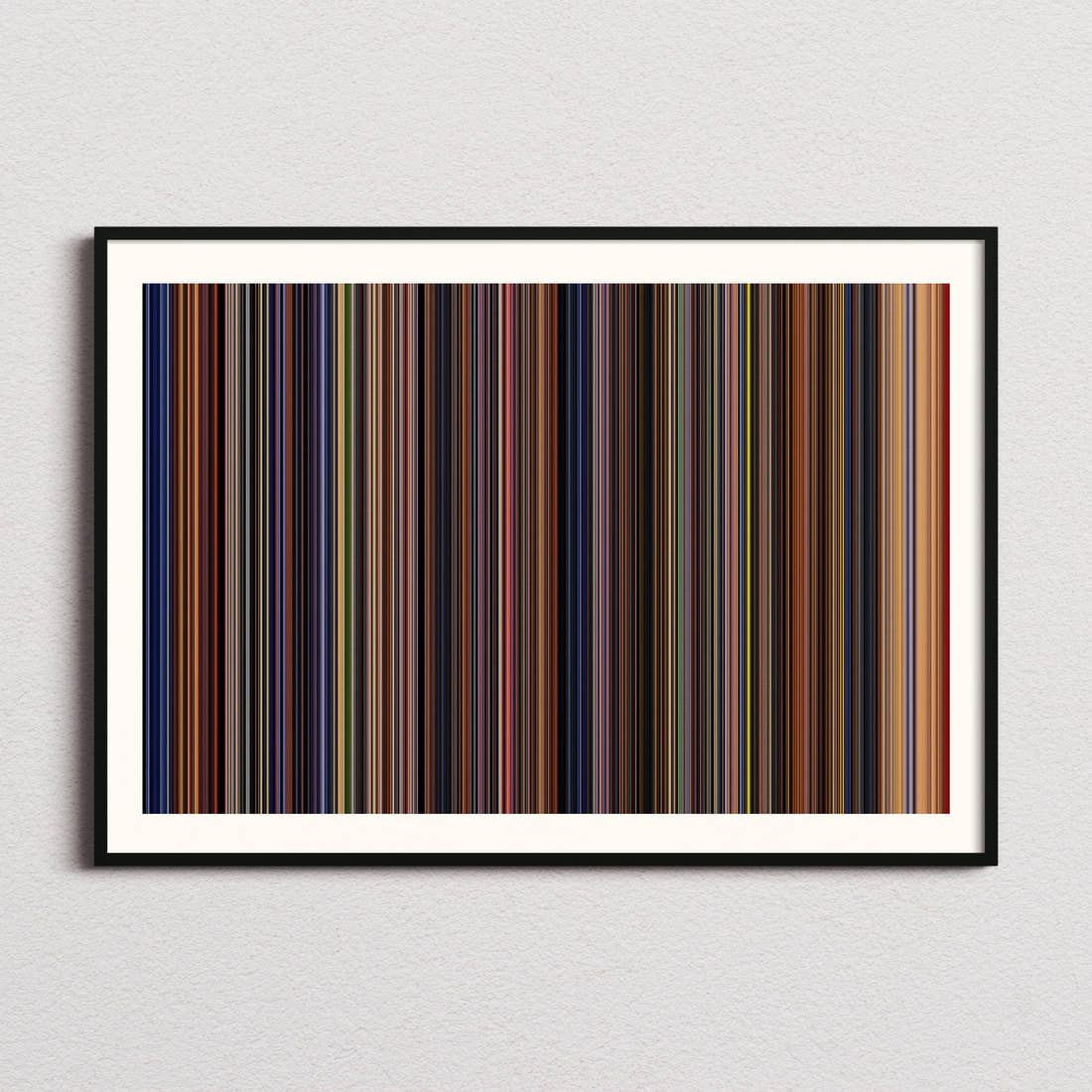 An American Tail Movie Barcode Poster - Barcode Only