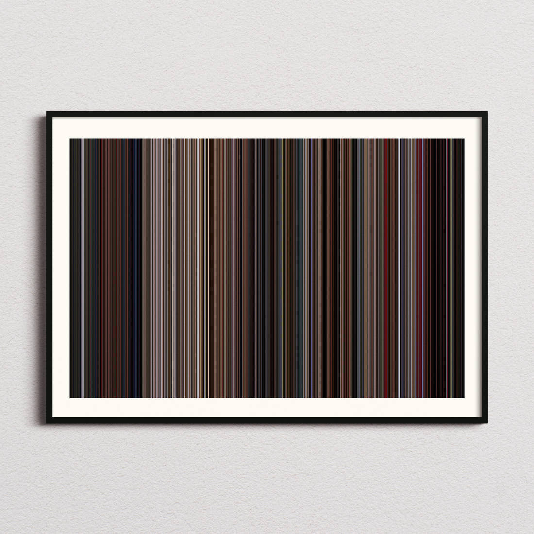 An American Werewolf in London Movie Barcode Poster - Barcode Only