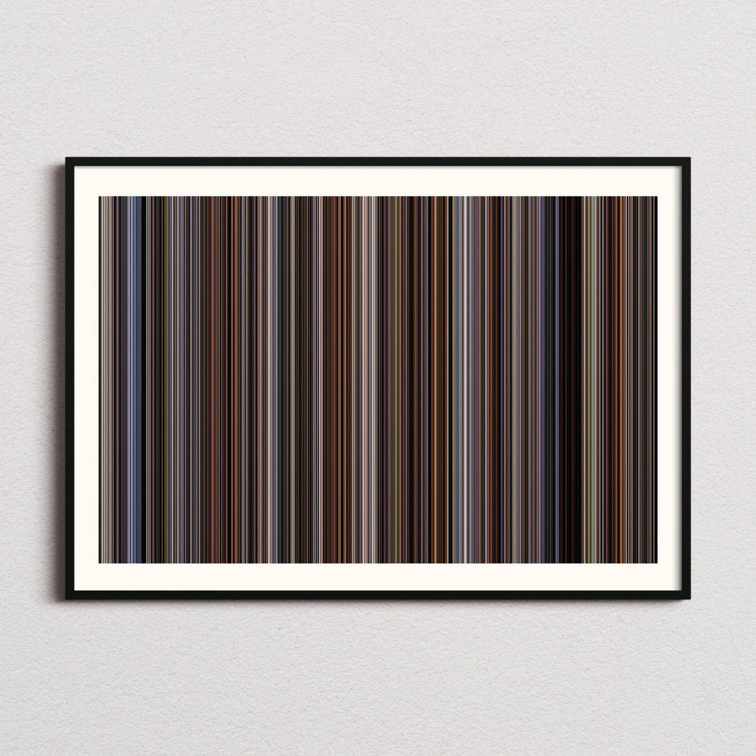 An Education Movie Barcode Poster - Barcode Only