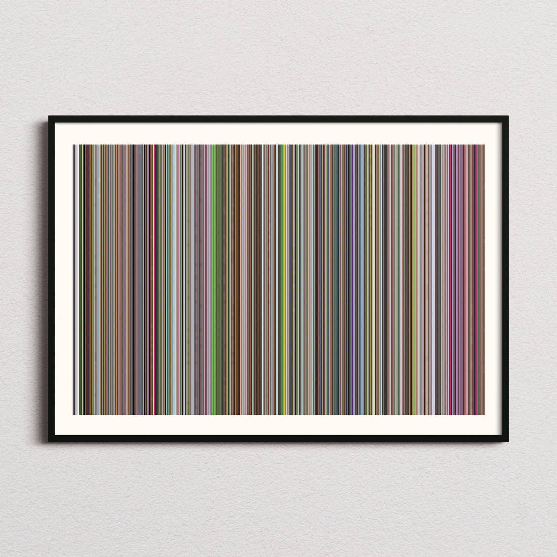 Andaz Apna Apna Movie Barcode Poster - Barcode Only