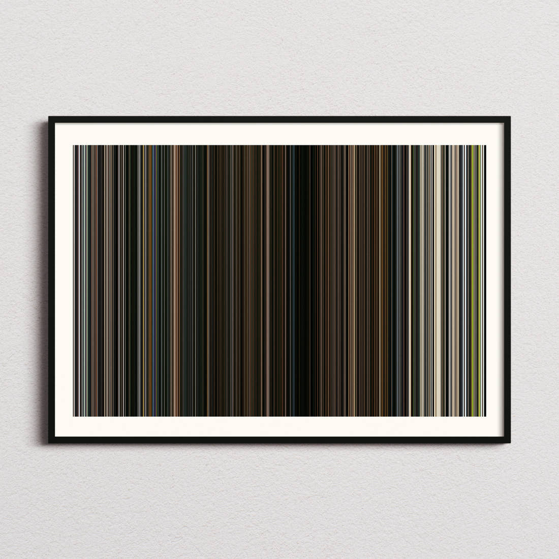 Animals Movie Barcode Poster - Barcode Only