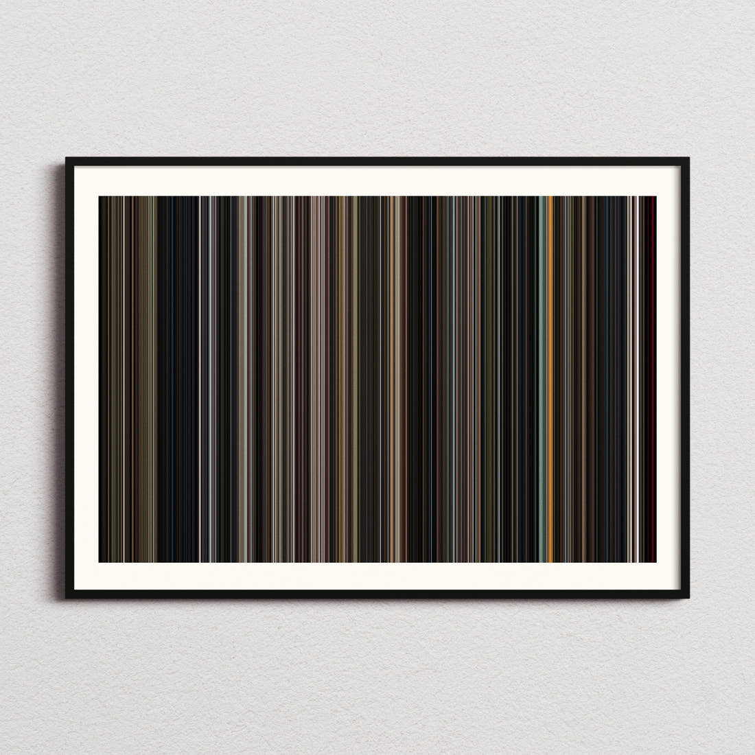 Annabelle Movie Barcode Poster - Barcode Only