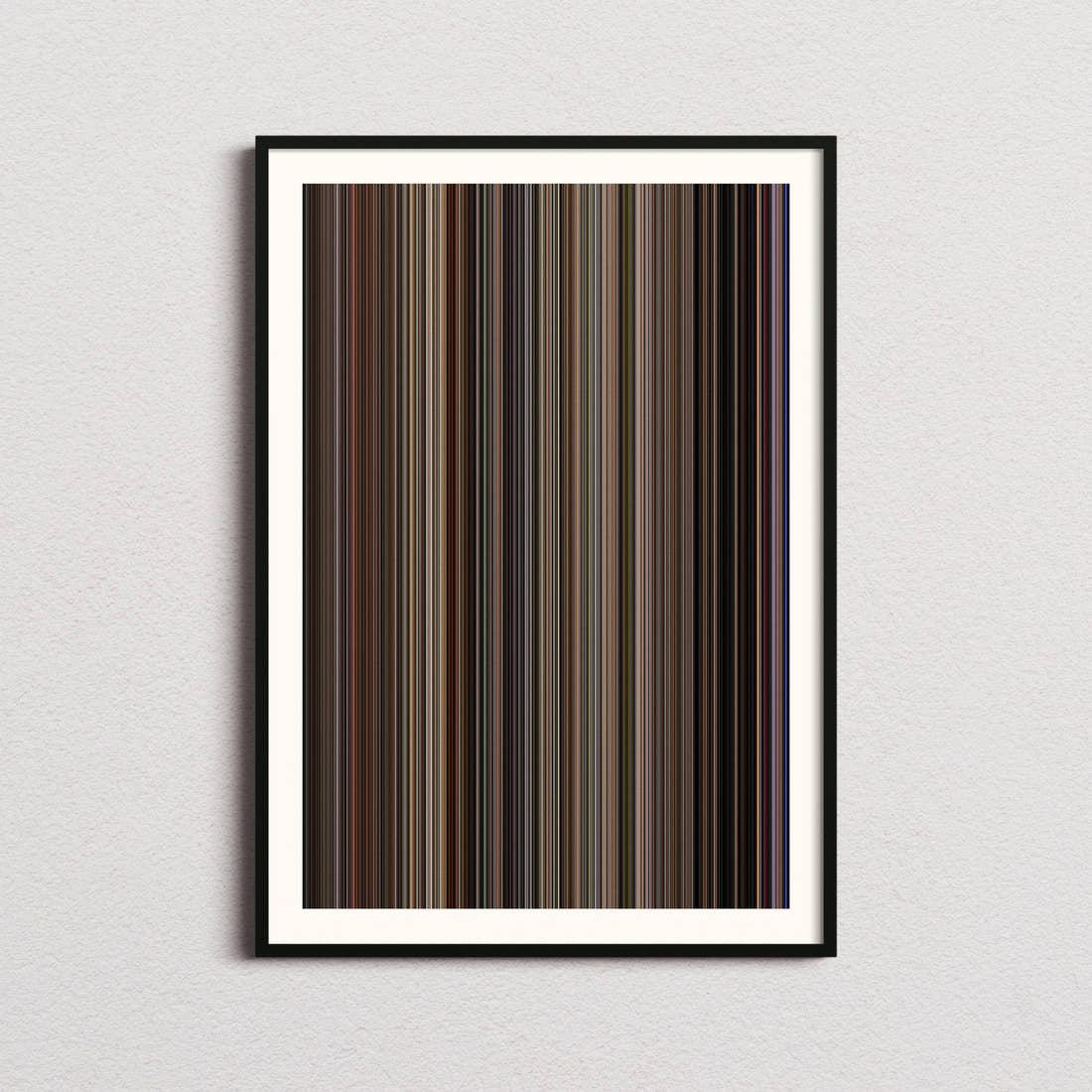 Annie Movie Barcode Poster - Barcode Only