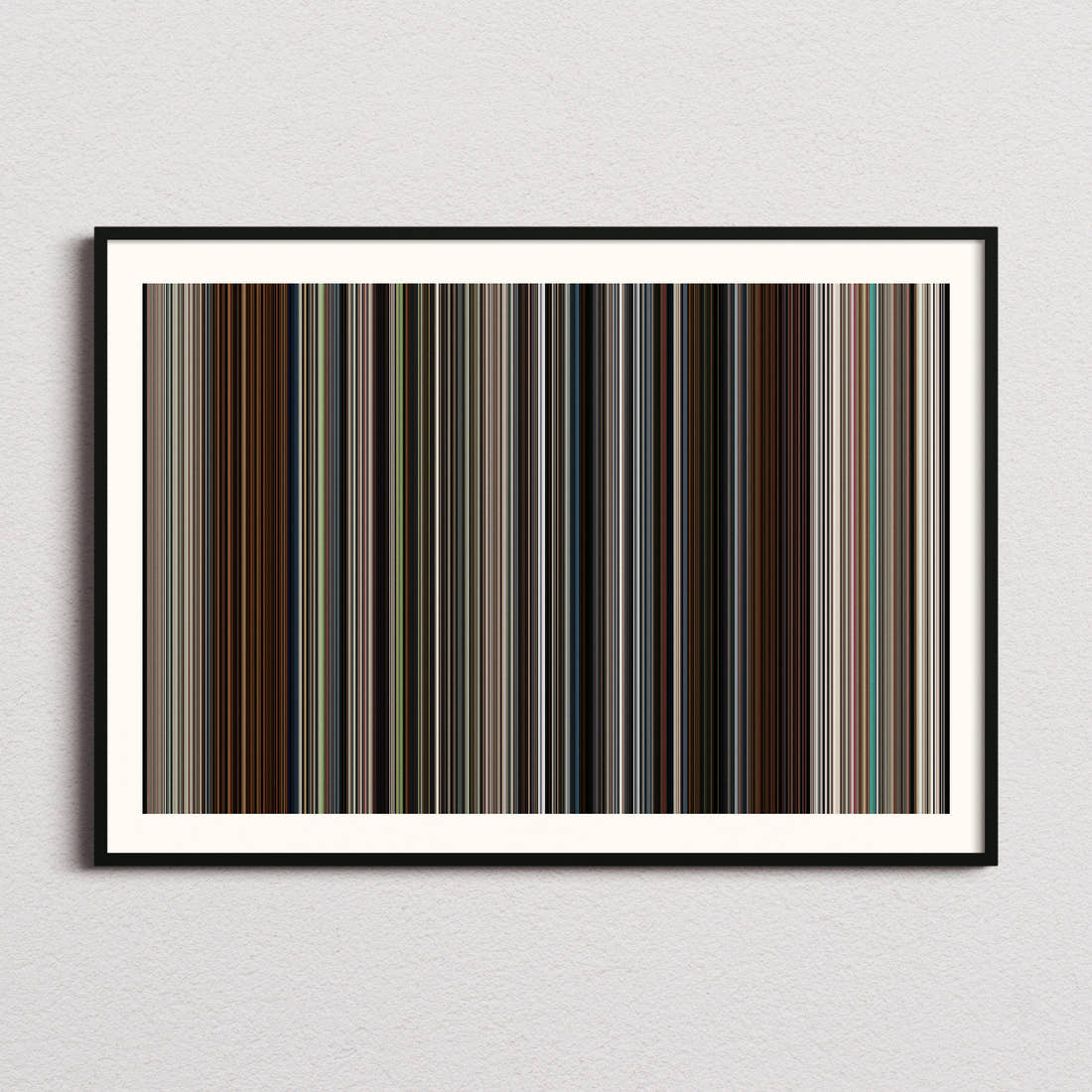 Another Round Movie Barcode Poster - Barcode Only