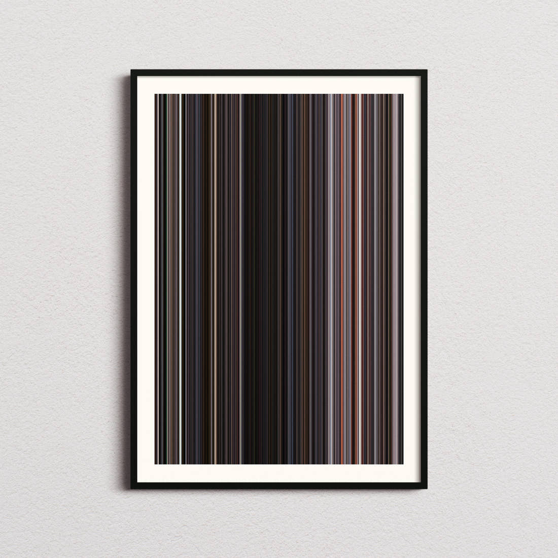 Ant-Man and the Wasp Movie Barcode Poster - Barcode Only