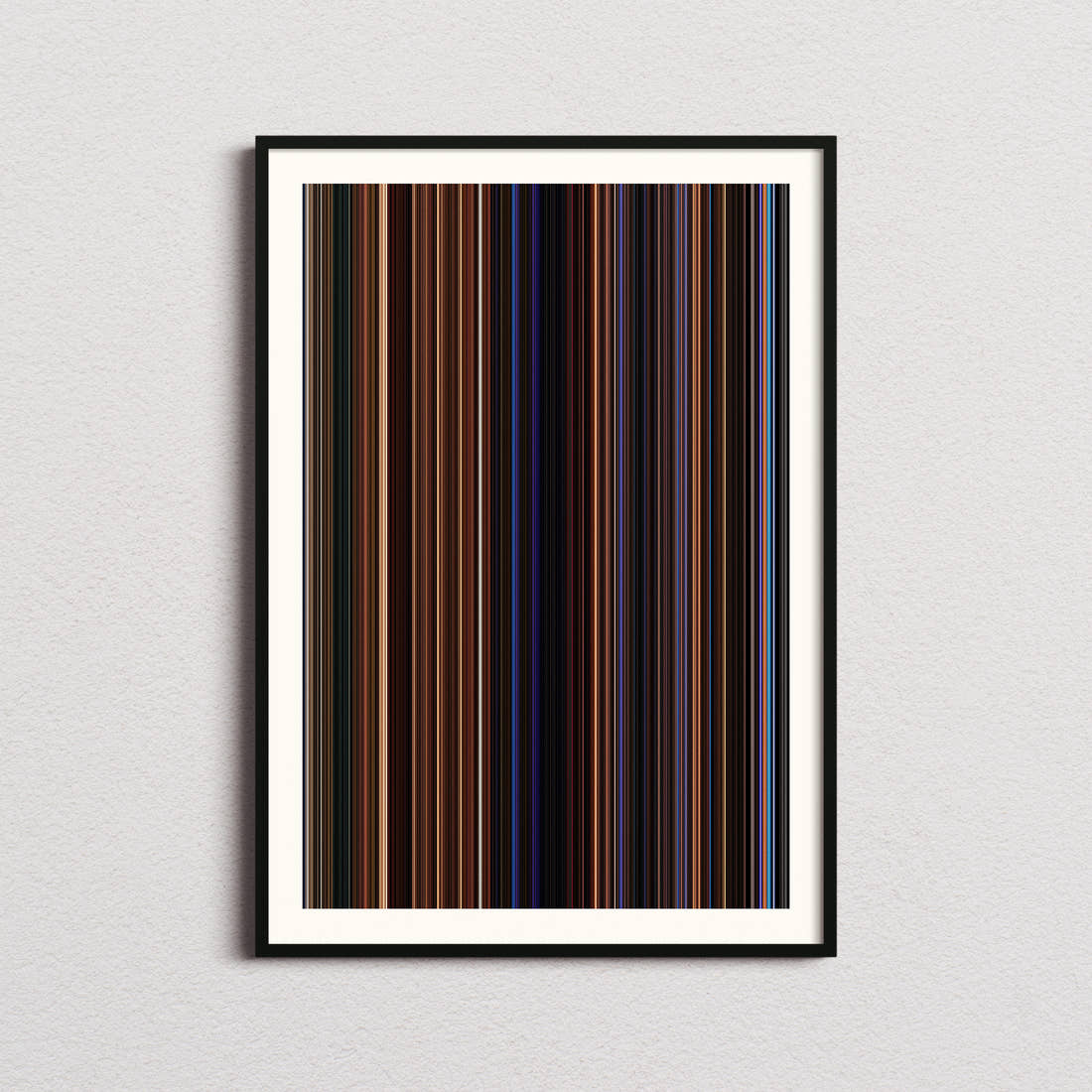 Ant-Man and the Wasp: Quantumania Movie Barcode Poster - Barcode Only