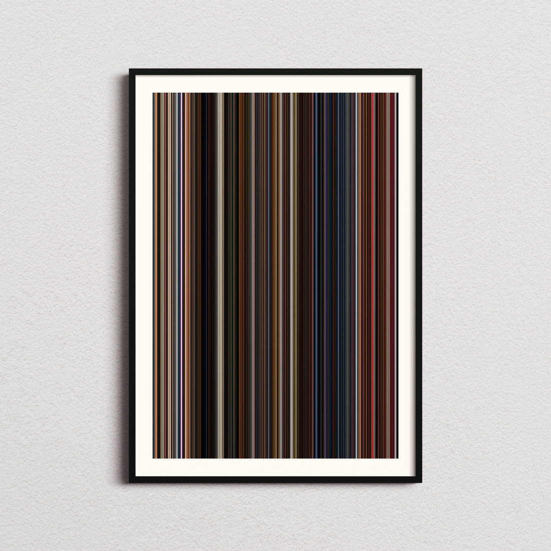 Ant-Man Movie Barcode Poster - Barcode Only