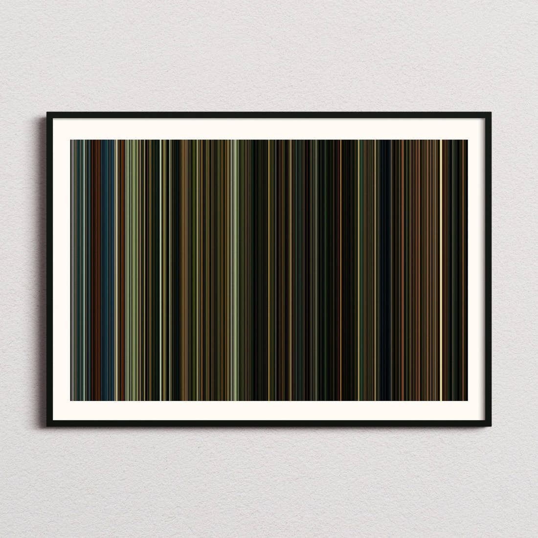 Apex Movie Barcode Poster - Barcode Only