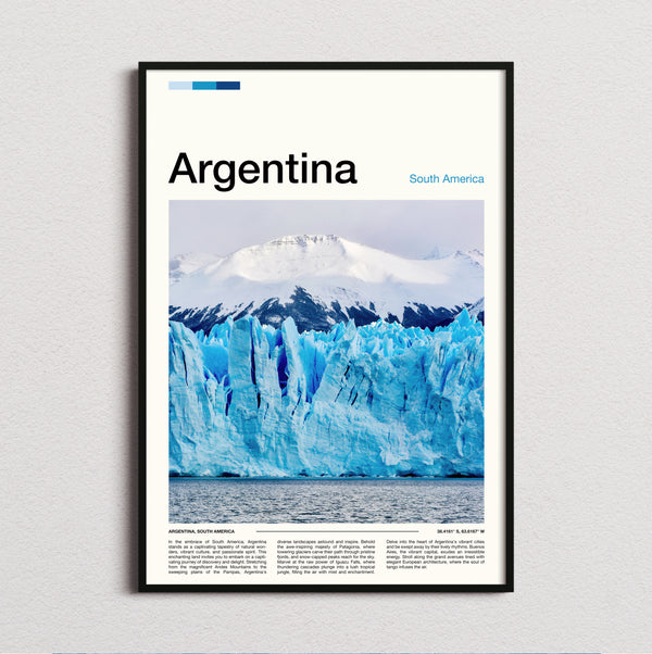Argentina - Perito Moreno Glacier - Travel Print