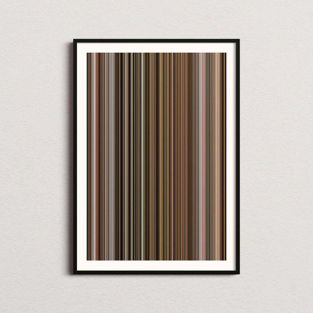 Argylle Movie Barcode Poster - Barcode Only