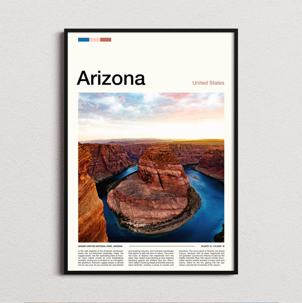 Arizona - Horseshoe Bend - Travel Print