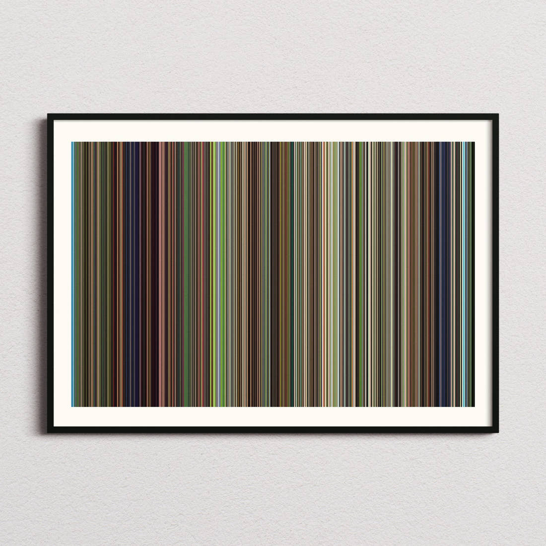Arrietty Movie Barcode Poster - Barcode Only