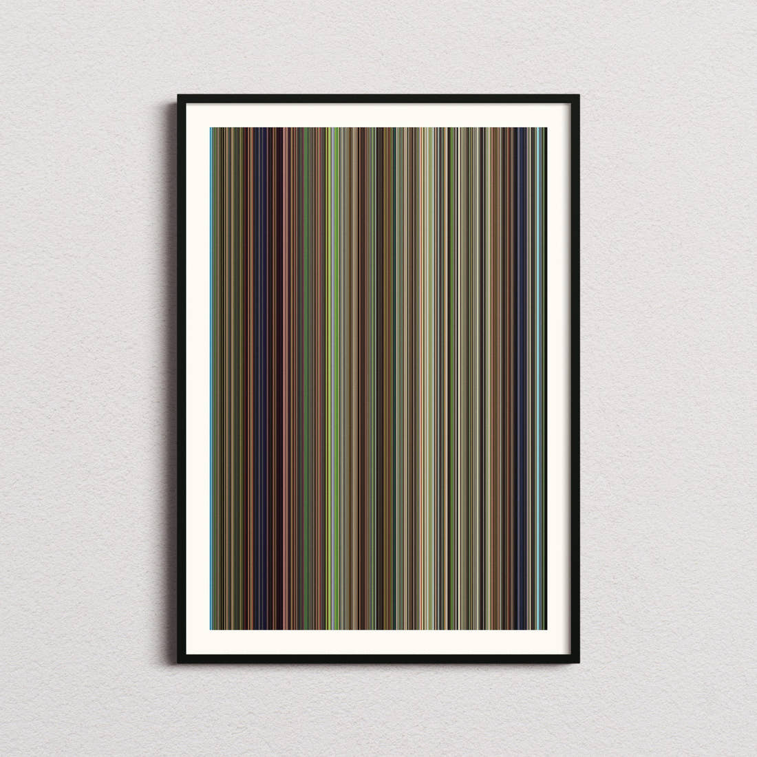 Arrietty Movie Barcode Poster - Barcode Only