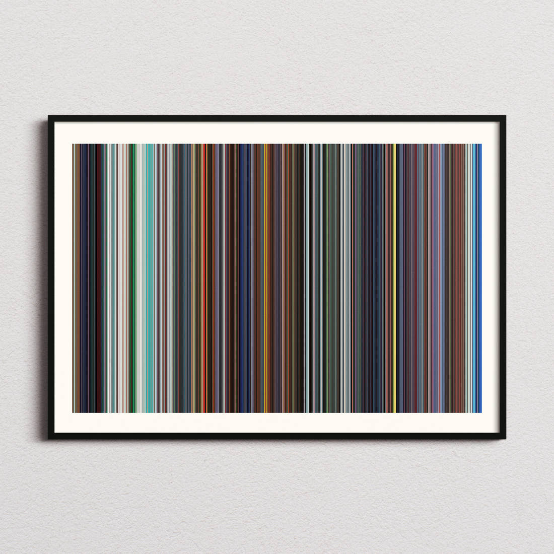 Arthur Christmas Movie Barcode Poster - Barcode Only