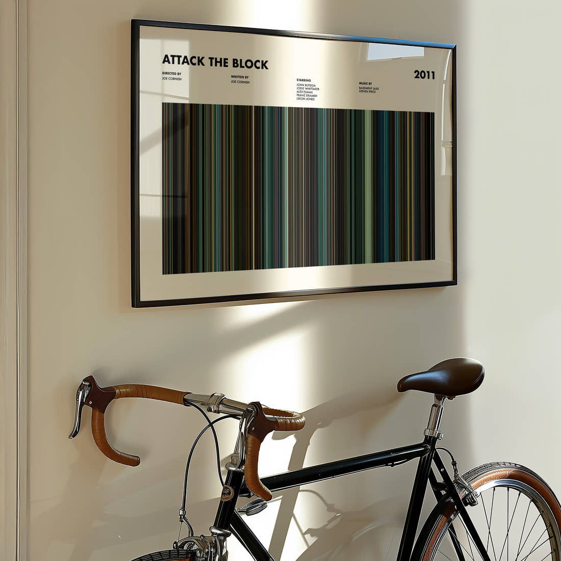 Attack the Block Movie Barcode Poster