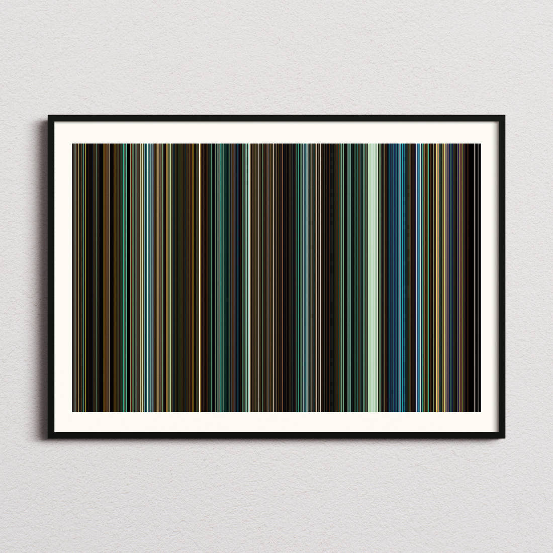 Attack the Block Movie Barcode Poster - Barcode Only